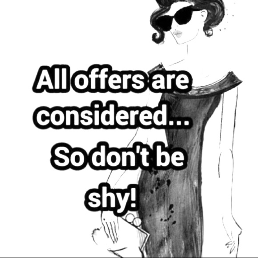 All offers are considered. Don’t be SHY